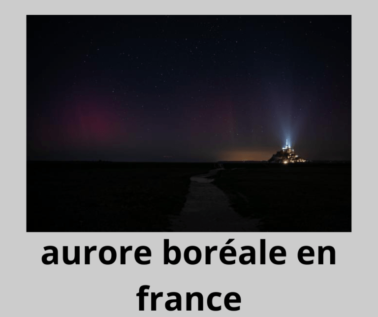 Des aurores boréales ont été observées en France