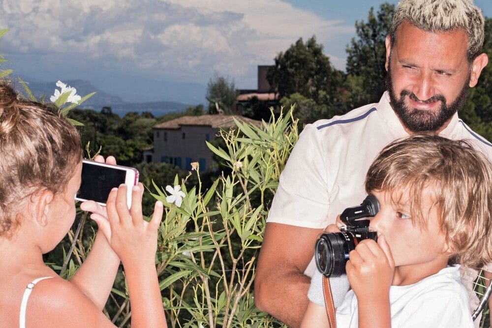 Cyril Hanouna met sa fille Bianca