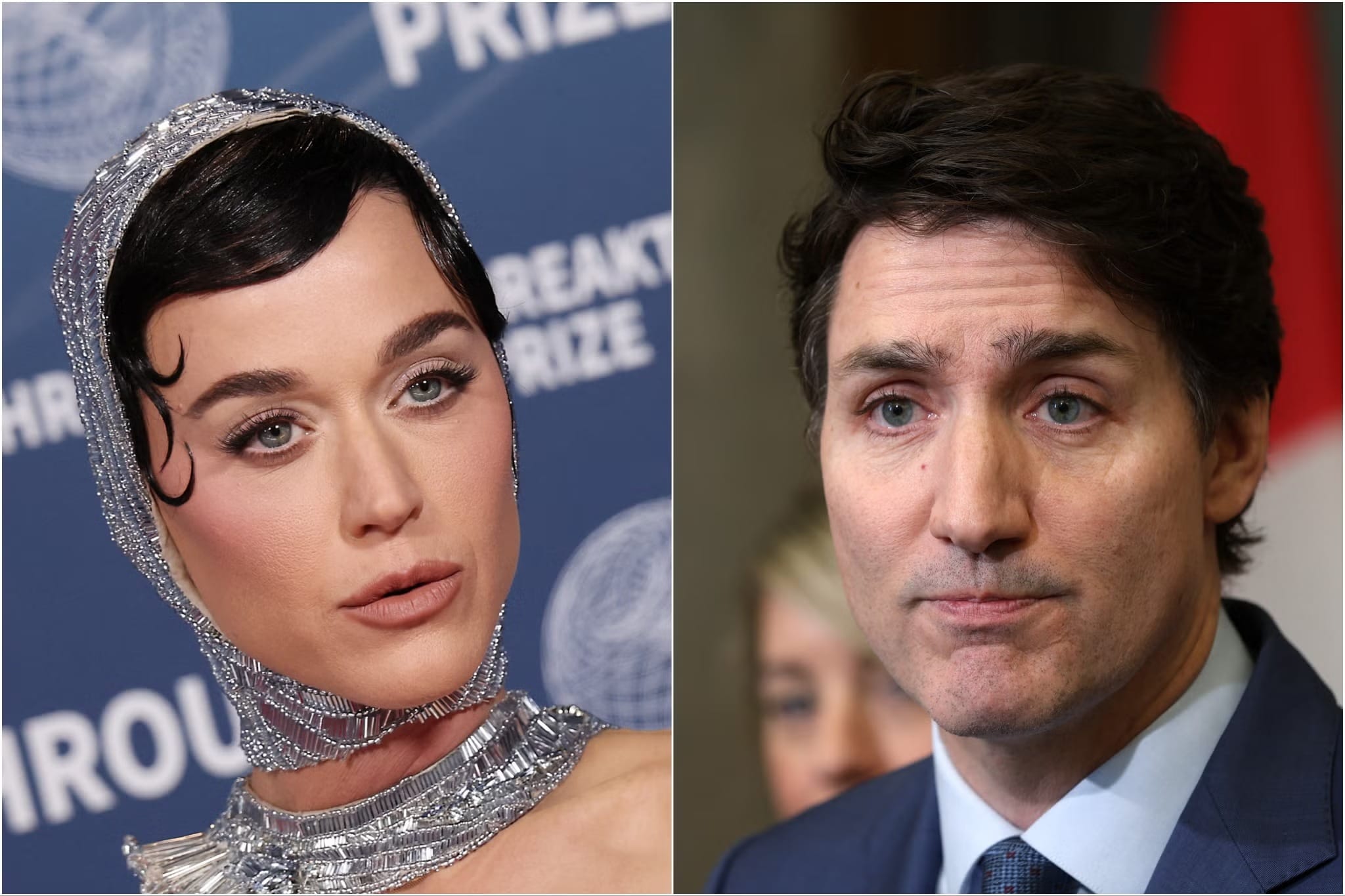 Katy Perry et Justin Trudeau