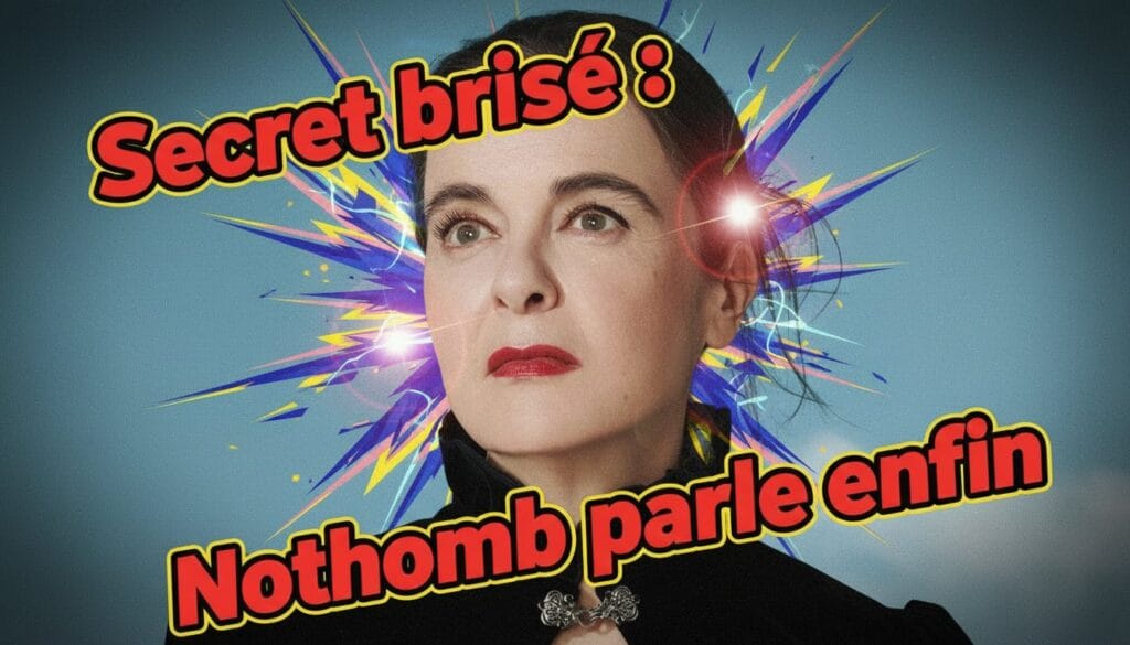 Amélie Nothomb et le deuil de sa mère : révélations intimes et silence brisé