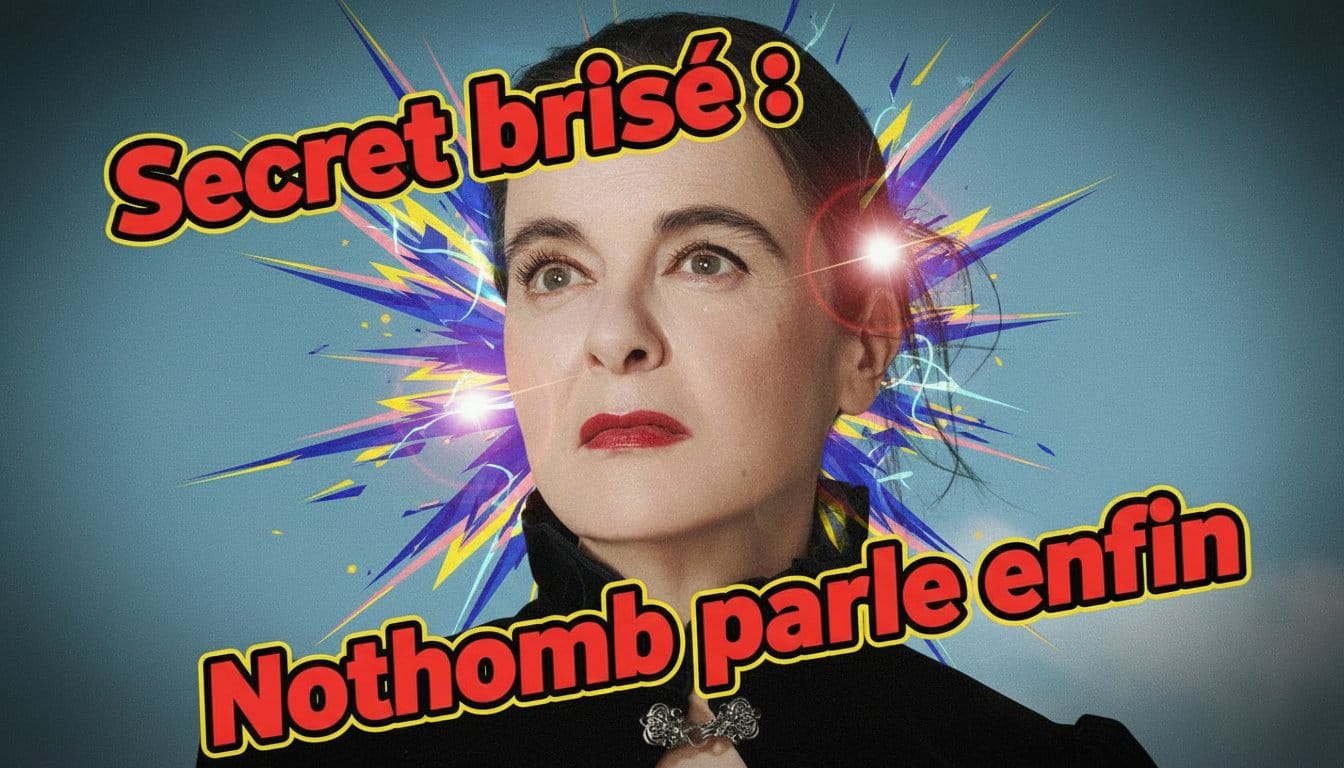 Amélie Nothomb et le deuil de sa mère