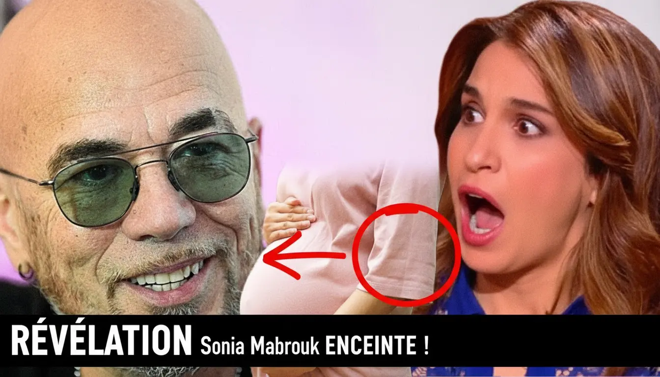 Sonia Mabrouk enceinte