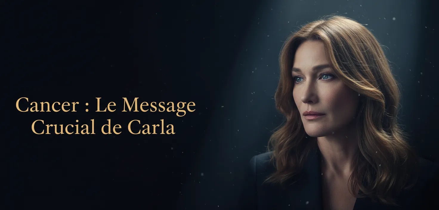 Carla Bruni et son combat contre le cancer