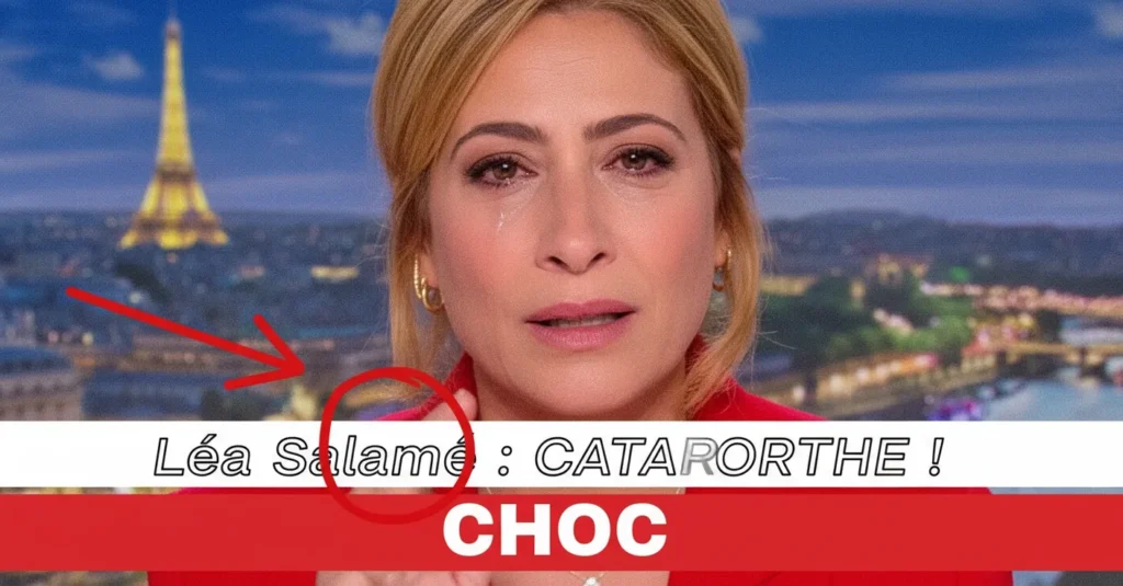 Léa Salamé face à la tourmente