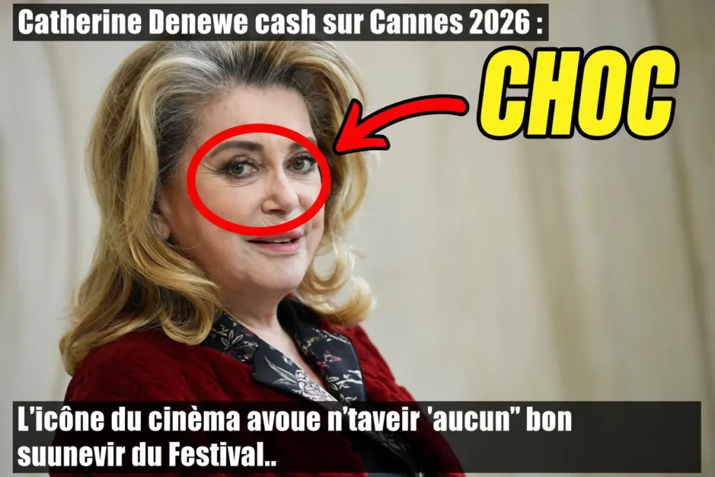 Festival de Cannes : Pourquoi l'aveu de Catherine Deneuve brise enfin le mythe de la Croisette 5 Catherine Deneuve brise enfin le mythe de la Croisette
