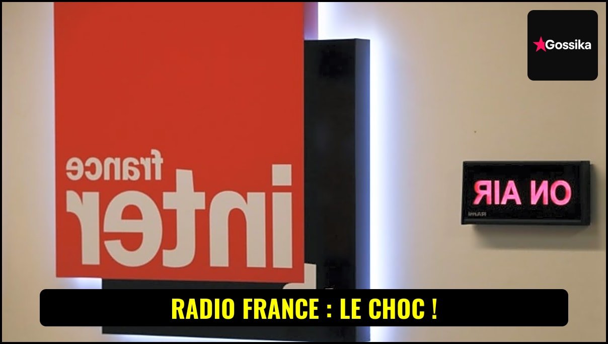 Personnels de Radio France en grève devant le bâtiment pour protester contre une chronique controversée