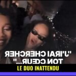 Rihanna chantant en groupe avec des amies