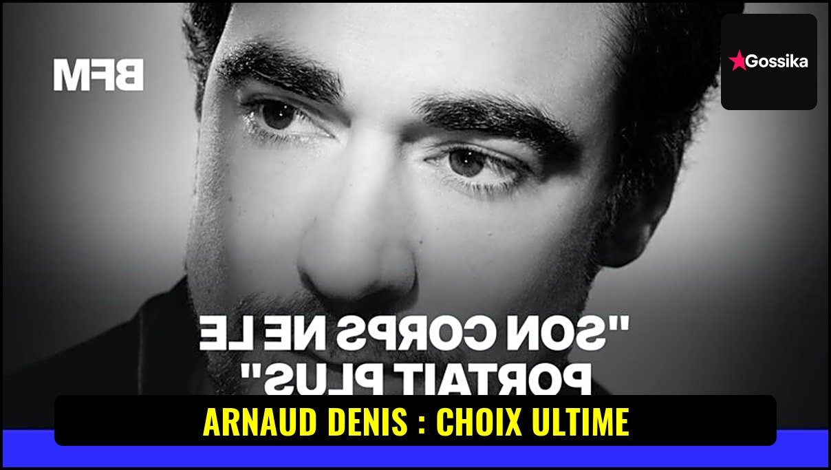 Portrait d'Arnaud Denis, comédien français, souriant