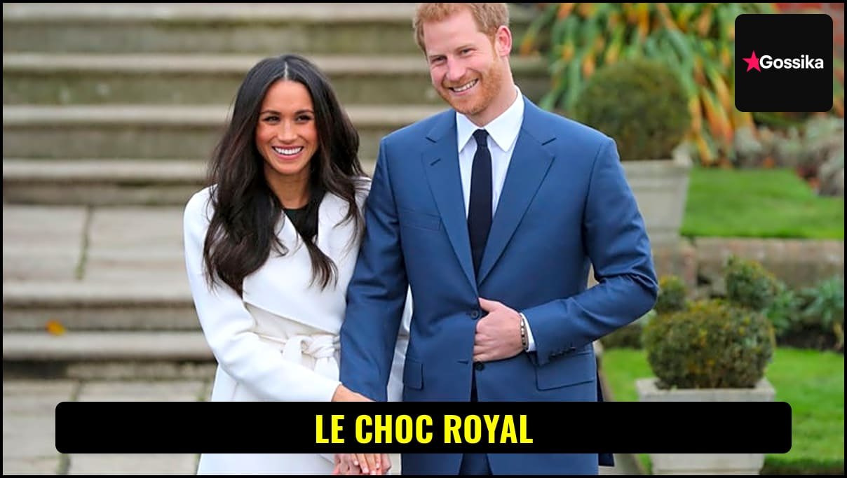 Le Prince Harry et Meghan Markle souriants lors d'un événement public