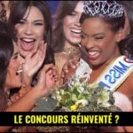 Une femme couronnée souriante, symbolisant le concours Miss France.