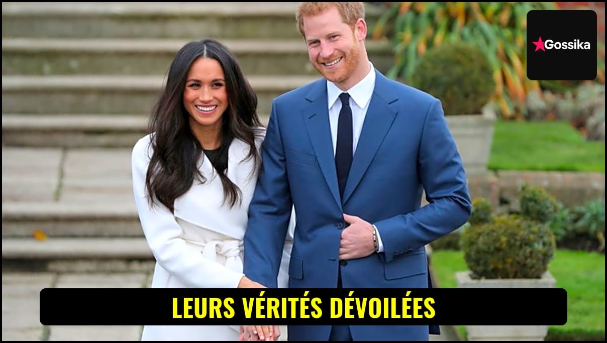 Le prince Harry et Meghan Markle souriants et complices
