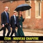 Le Prince George, futur roi, en uniforme devant le collège d'Eton