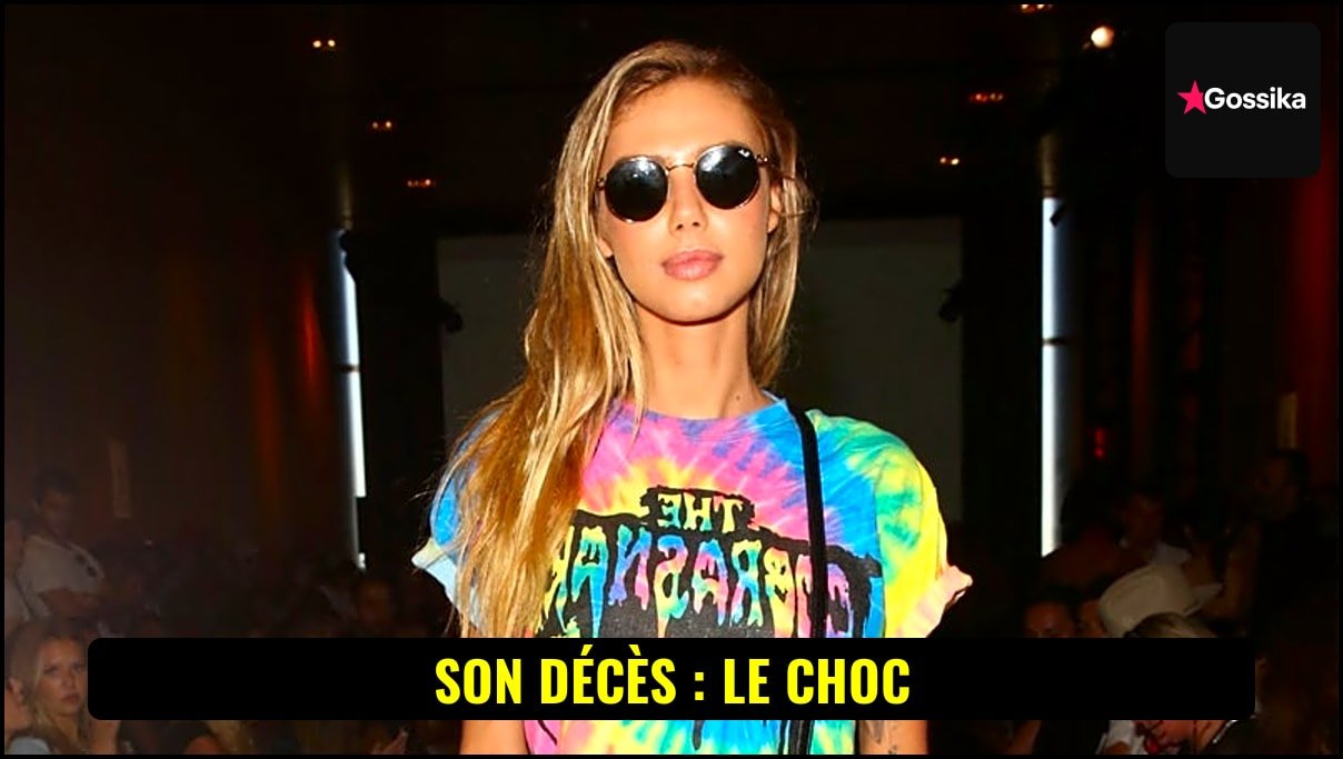 Portrait de Sahara Ray, mannequin et designer souriante