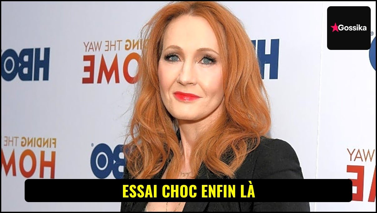 Portrait de l'écrivaine britannique JK Rowling, auteure à succès d'Harry Potter