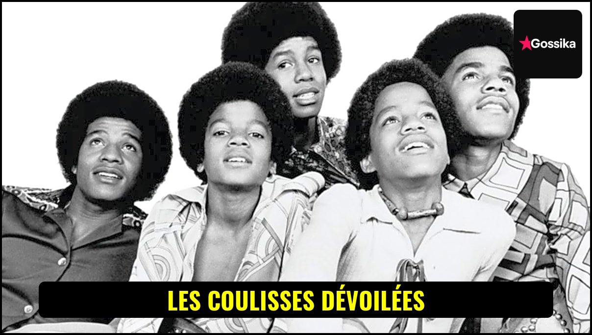 Les Jackson Five sur scène, un groupe mythique des années Motown